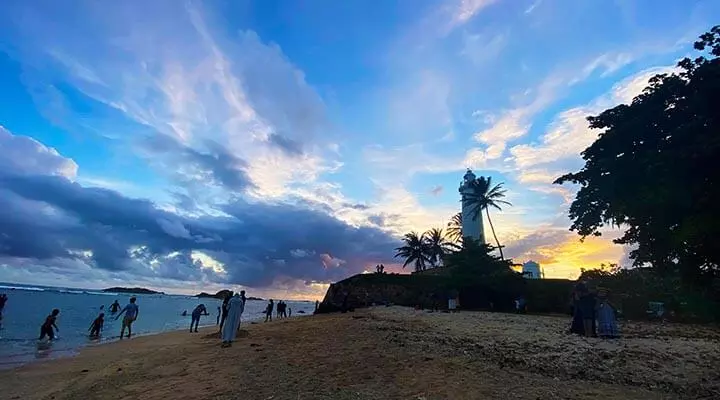 An evening with seashells | Galle Dutch Fort